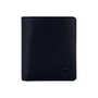 Zoozie Bags Canada Cartera para hombre Azul oscuro de cuero auténtico
